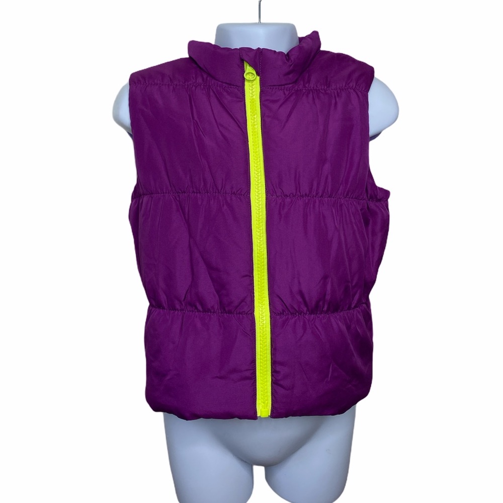 !LIKE NEW KIDS PURPLE & NEON YELLOW VEST!